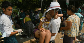 Terramoto em Myanmar: Apelo Humanitário para apoiar as populações afetadas